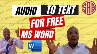 How to Use the Dictate function in Microsoft Word