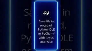 What is Filename extension of python file?