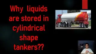 Why are liquids stored in cylindrical shape contaners || #cylindrical_shape | #Knowledge | #science