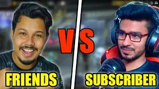 বন্ধুর সাথে সাবস্ক্রাইবারের মুখোমুখি লড়াই😲 | Free Fire Gameplay