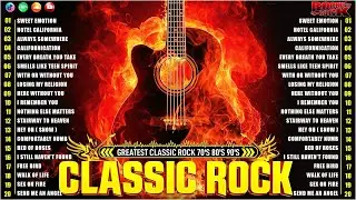 Top 100 Classic Rock Songs Of All Time 🔥 Aerosmith, ACDC, Pink Floyd,  Queen, Def Leppard