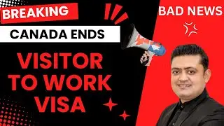 CANADA ENDS TOURIST VISA TO WORK VISA |AUG 2024 | SAFAL PATHAK