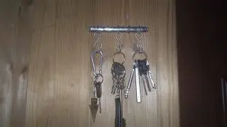 Самодельная настенная ключница