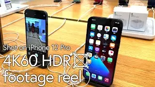 iPhone 12 Pro 10-bit HDR video footage reel! [4K 60]