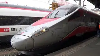 2016-02-07 Bellinzona, SBB CFF RABe 503 (EX-ETR 610) - Trenitalia ETR 610