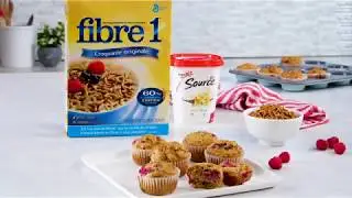 Muffins au son et au yogourt