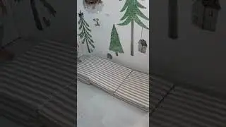 Детский игровой мат, детское кресло и пуф Vrost mat