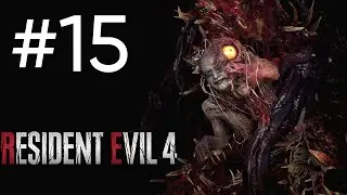 Девушка играет в Resident Evil 4 Remake #15 