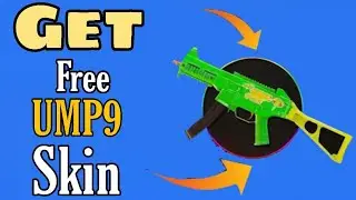 Get Free UMP9 Gun Skin In Pubg Mobile | How to Get Free Gun Skin