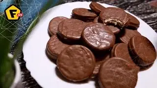 ДОМАШНЕЕ ШОКОЛАДНОЕ ПЕЧЕНЬЕ WAGON WHEELS