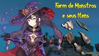 Rota de Farm De Monstros #1 - Genshin Impact -