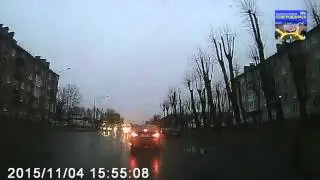 Северодвинск.Видео аварии с двух регистраторов.