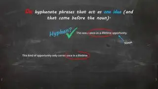 When to Use Hyphens │ Shea Writing and Training Solutions │ www.sheaws.com