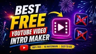 Best Free Youtube Video Intro Maker without Adobe After Effect │Top Free Text Animation Templates
