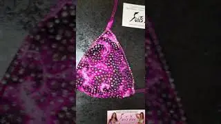 Unique Crystal Competition Bikini.
