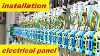 Switchboard for the hotel (part 2, installation).