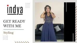 Indya Kurta and Dupatta review! Get ready with me!