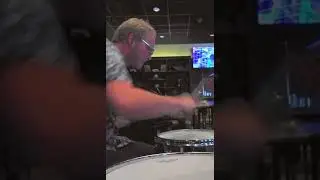 Some solo action during the In The Market For Blues Festival in Omaha! #drums #drumsolo #drummer