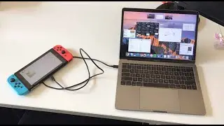 how to connect a nintendo switch to a laptop screen