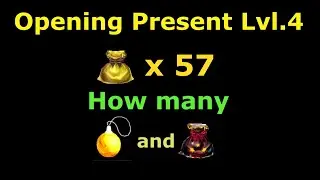 Cabal Online EU 2021 Venus - Opening x57 Present Lvl.4 !How many Ornament/ Present Lvl. 5 did i get?
