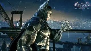 BAT-800 Terminator Themed Batman Suit Up and Gameplay in Arkham Knight