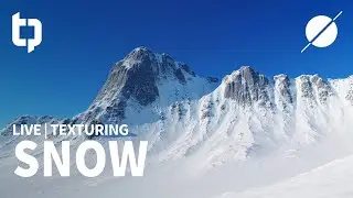 World Creator | Texturing: Snow