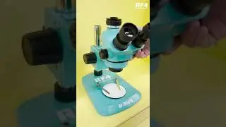 RF4 Continuous Zoom Magnification Observation Welding Stereoscopic Zoom Microscope RF7050TV