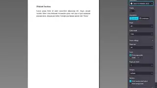 Print Contents Of A Div Element | HTML, CSS & Javascript