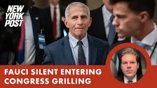 Dr. Anthony Fauci silent as he shows up for two-day interview with House COVID panel