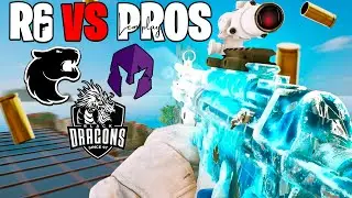 Joguei vs Pro players e Eles Me *ELOGIARAM* - Rainbow Six Siege
