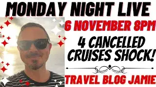 Monday Night LIVE with Travel Blog Jamie 6 November 2023