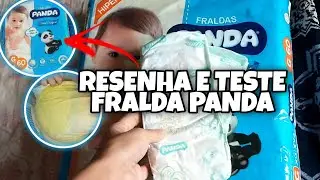 TESTE E RESENHA FRALDA PANDA | CUSTO BENEFÍCIO VALE A PENA?