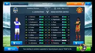 DLS Manchester united mod+link+all players and skills with gameplay scoring 9-0
