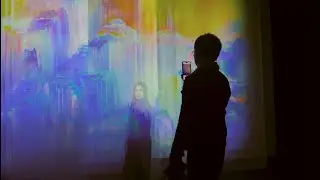 Traveling through AI digital autumn Chinese landscapes | Touchdesigner