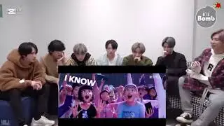 Bts reaction kpop demon hunters huntrix how ıts done song
