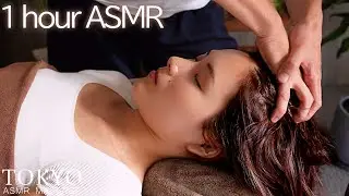 ASMR 睡眠用・作業用の60分ヘッドマッサージ