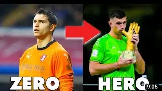 Emiliano Martinez from Zero to Hero.See the process moments.