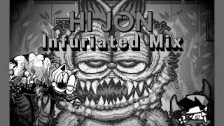 Hi Jon: INFURIATED MIX [Instrumental] | Friday Night Funkin': Vs. Gorefield V2 UST (REMIX)