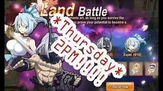 FAIRY TAIL:Forces Unite | Thursday 2PM Event (Land Battle) Demo Battle