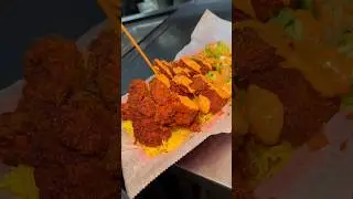 NASHVILLE HOT FRIED CHICKEN OVER RICE! 