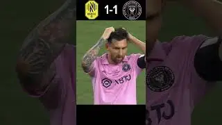 Nashville 1(9) vs 1(10) Inter Miami Leagues Cup Final 2023