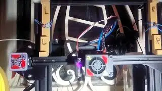 demonstration of automatic x gantry alignment on an ender 3 through mechanical means
