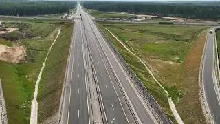 ЦКАД и М11 строительство направленного съезда