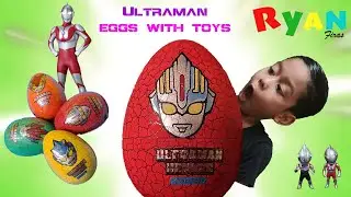 Giant Eggs Opening ULTRAMAN Toys MALAYSIA