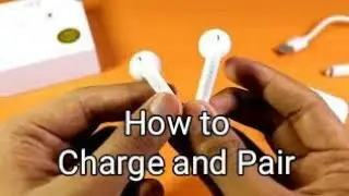i12 TWS 5.0 Charging & Pairing | How to charge and pair i12 TWS wireless Earphones