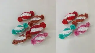 Easy Crochet Candy Tutorial - Crochet Christmas Candy