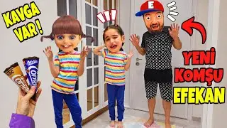 ELİF YENİ YARAMAZ KOMŞU ÇOCUĞU EFEKAN !! ELİF ÇILDIRDI !! بابا جاب لي بالون - جنى مقداد | طيور بيبي