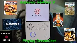 Anbernic RG 40xxV playing Dreamcast #retrogaming #anbernic #dreamcast #rg40xxv