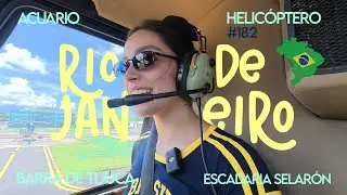 Helicopter, beach, aquarium, lots of everything 🇧🇷 - vlog 182