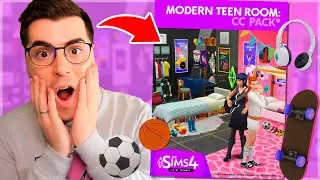 *NUEVO* Pack para tus sims ADOLESCENTES ¡LO AMO! 🏀 REVIEW Sims 4 CC